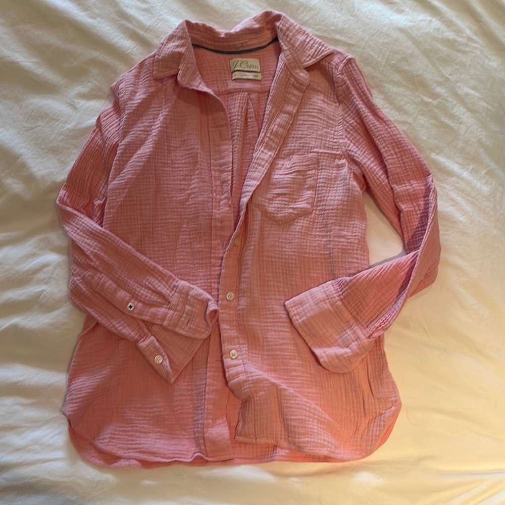 J. Crew Double Gauze Shirt